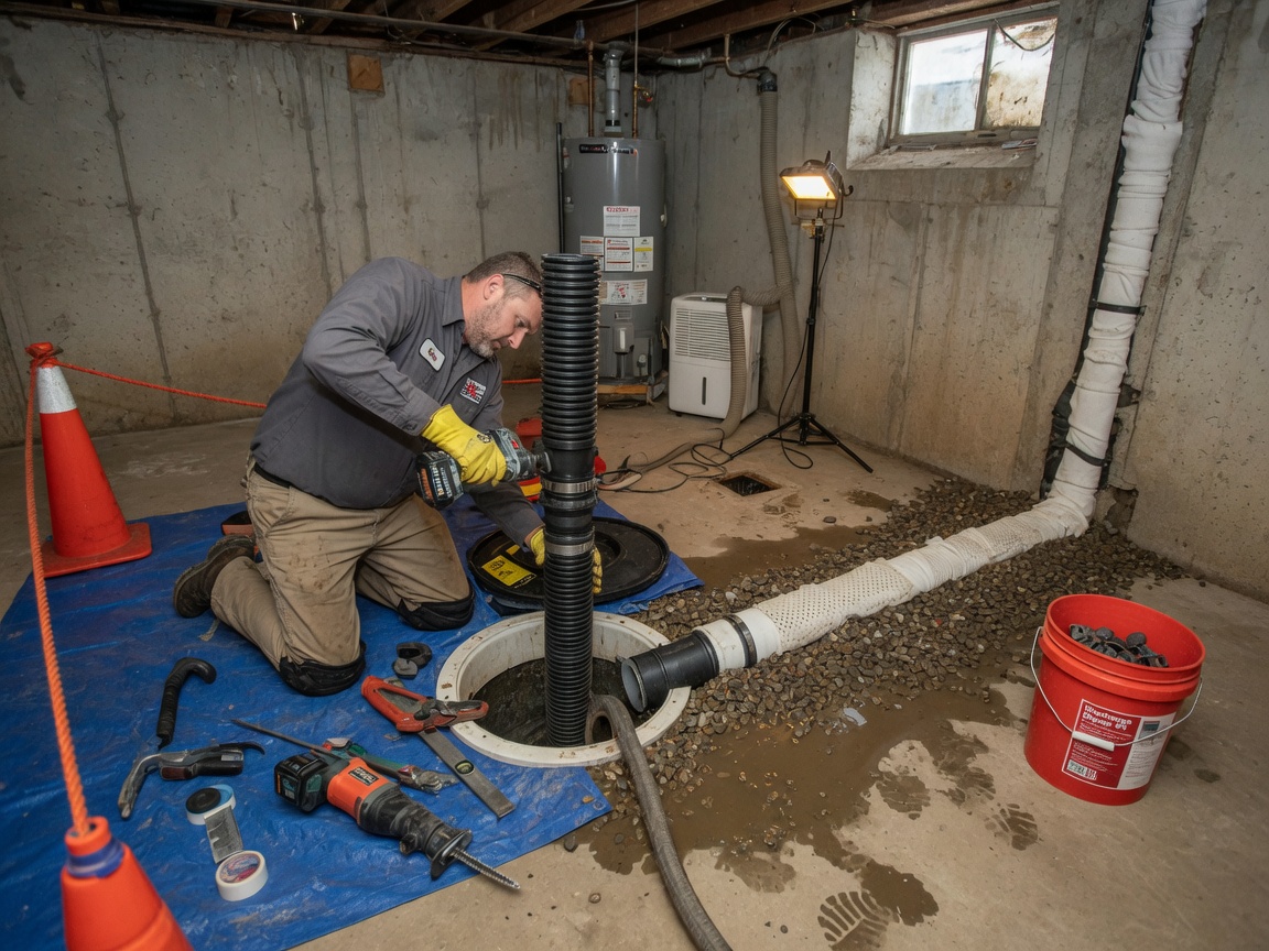 Sump Pump Discharge and Drainage Repair in Grand Rapids